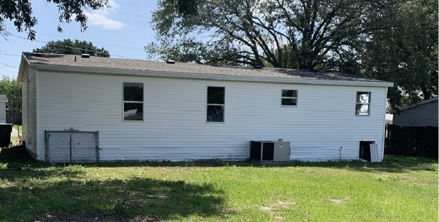 Engineering foundation certification for FHA loan for a mobile home in Florida.