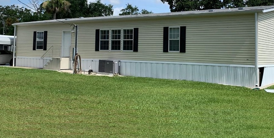 Manufactured home tie-down and foundation engineering certification in Lakeland, Florida.