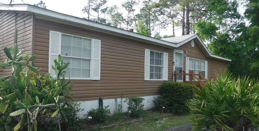 Manufactured home foundation certification in Lakeland, Florida.